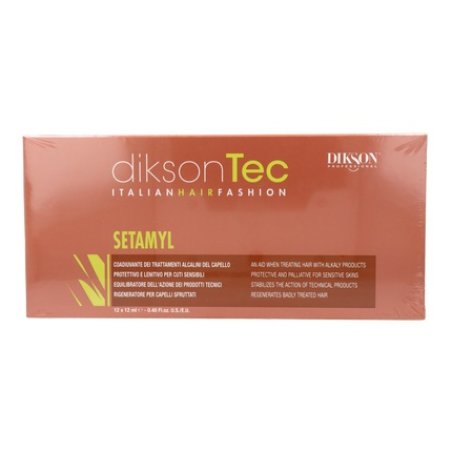 Dikson Setamyl Treatment Ampoules 12x12 Ml Hair Care Treatment