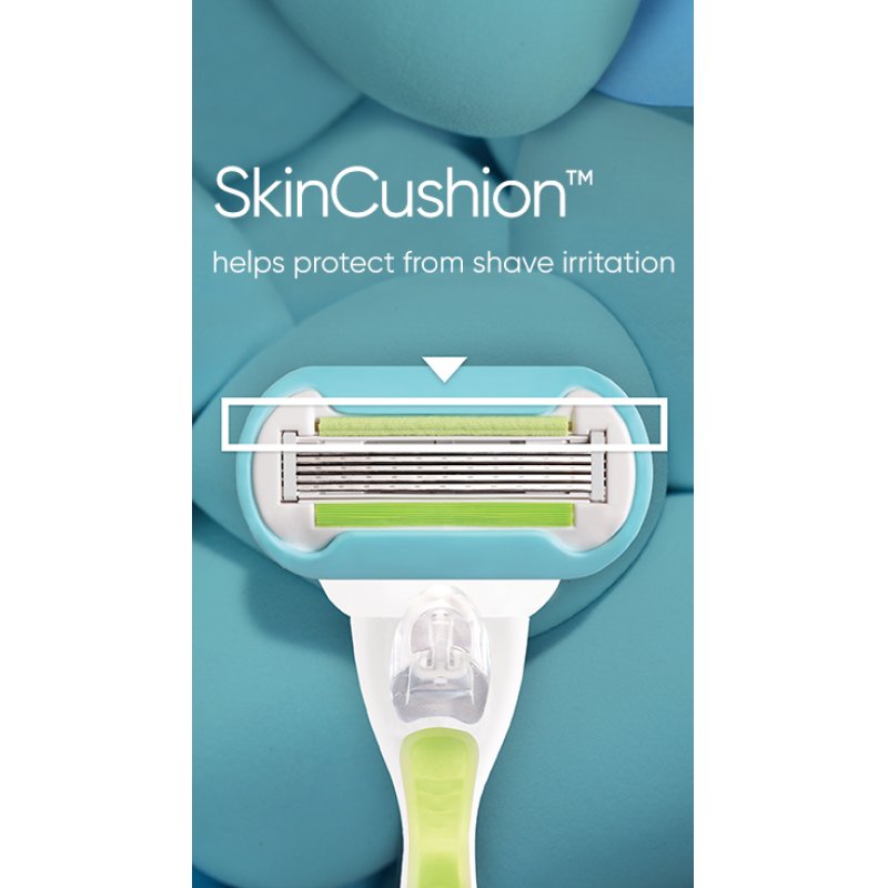 Gillette Venus Extra Smooth Razor Blades for Women 8 Refills Lubrastrip with Avocado Oils SkinCushion