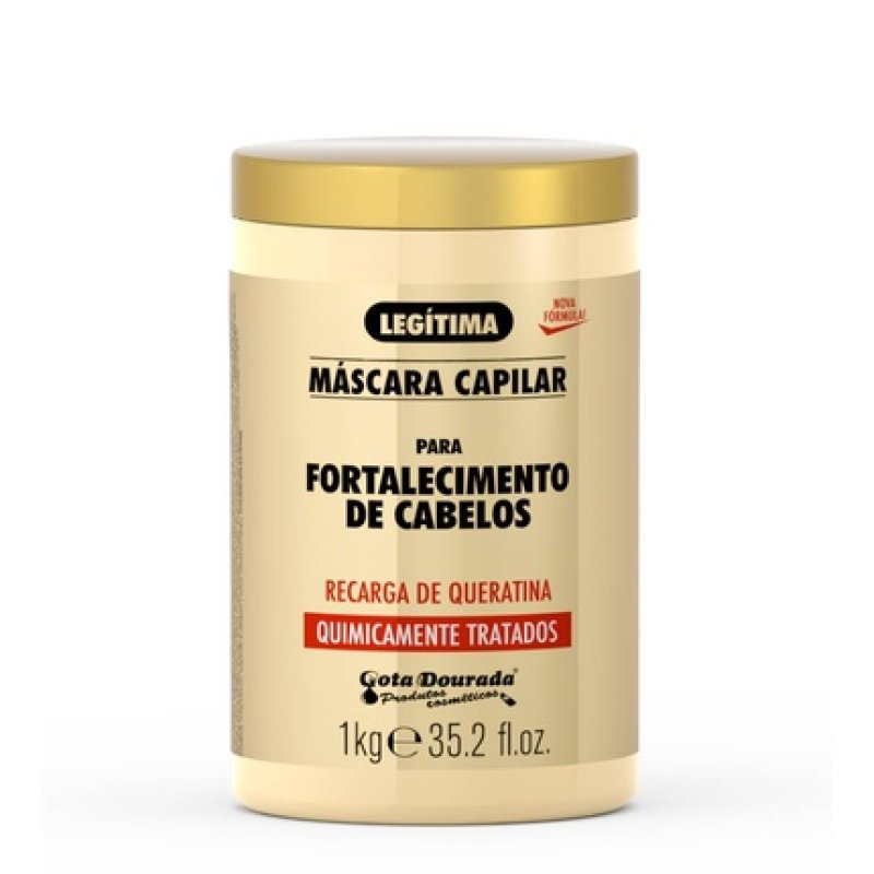 Gota Dourada Strengthening Keratin Recharge Mask 1kg