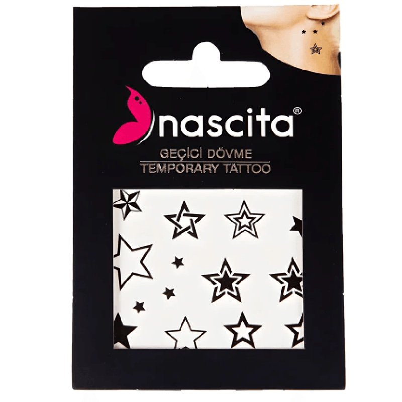 Nascita Temporary Tattoos For Face And Body 04 Stars