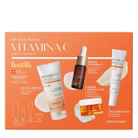 Boticario Botik Vitamin C Routine Kit