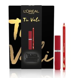 L'Oréal Paris Self Confidence Box Mini Beauty Black Lip Kit