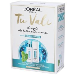 L'Oreal Paris Christmas Box Bright Reveal With Uv Anti-Stain Fluid Spf50 And Anti-Stain Serum