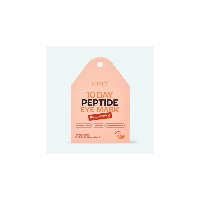 Petitfee 10 Day Peptide Eye Mask Rejuvenating 20 Pieces