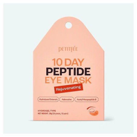Petitfee 10 Day Peptide Eye Mask Rejuvenating 20 Pieces