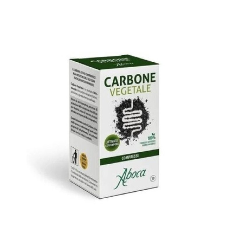 Aboca Carbone Vegetale Digestive Aid Supplement 30 Tablets