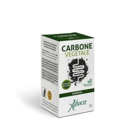 Aboca Carbone Vegetale Digestive Aid Supplement 30 Tablets