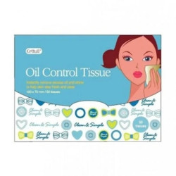 Cettua Oil Absorbing Sheets 50 Pieces For Excess Oil Control