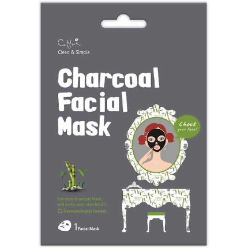 Cettua Charcoal And Houttuynia Cordata Sheet Mask 20g