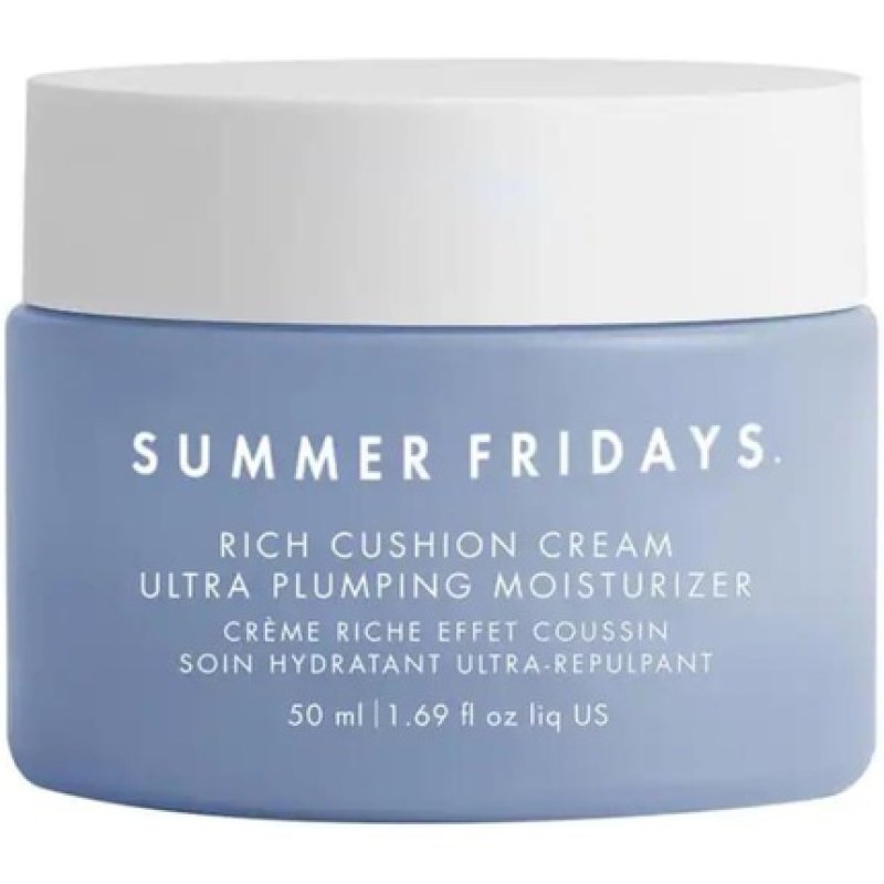 Summer Fridays Rich Cushion Cream Face Moisturizer Ultra Volume