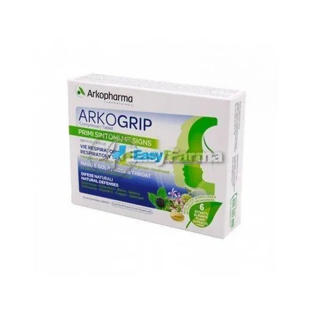 Arkopharma Arkogrip First Symptoms Respiratory Tract 15 Tablets