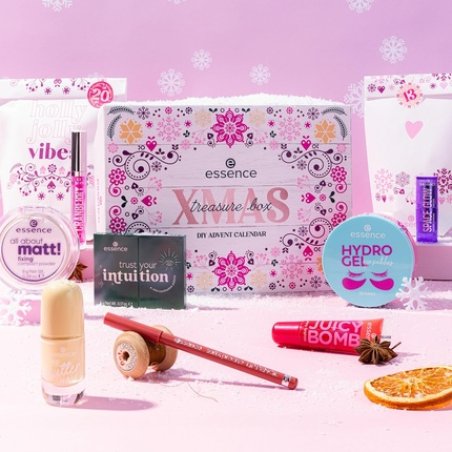 Essence Xmas Treasure Box DIY Advent Calendar Paraben-Free with Urea