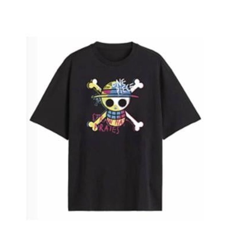 ONE PIECE - Straw Hat Pirate - T-Shirt Homme (M)