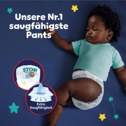 Pampers Night Diapers Pants Size 6 (15 kg) Baby-Dry Monthly Box 138 Pants Size 6 138 Pieces New
