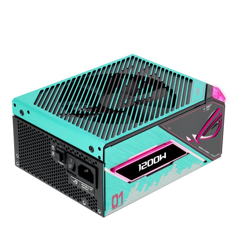 ASUS ROG -THOR-1200P3-MIKU power supply unit 1200 W 20 4 pin ATX ATX Multicolour