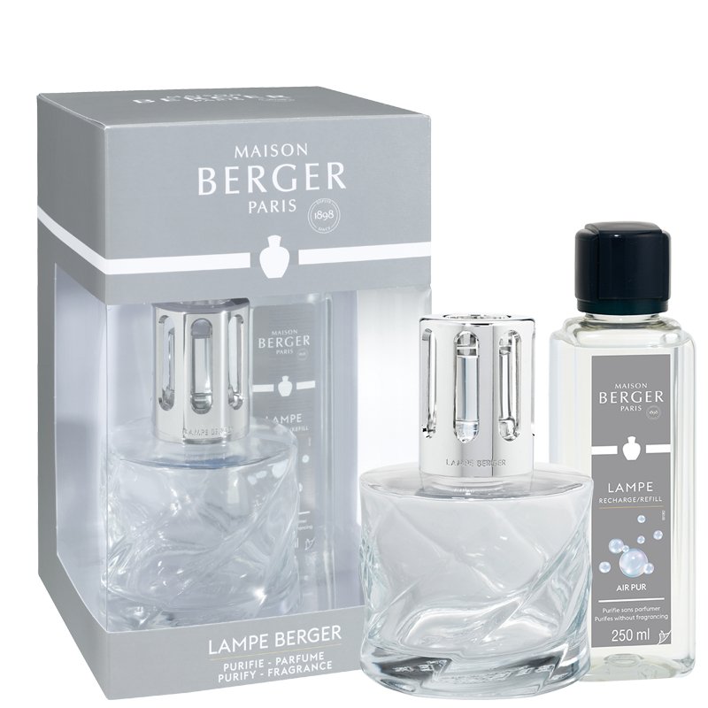 Maison Berger Paris Spirale diffuseur aromatique Flacon de parfum Verre Transparent