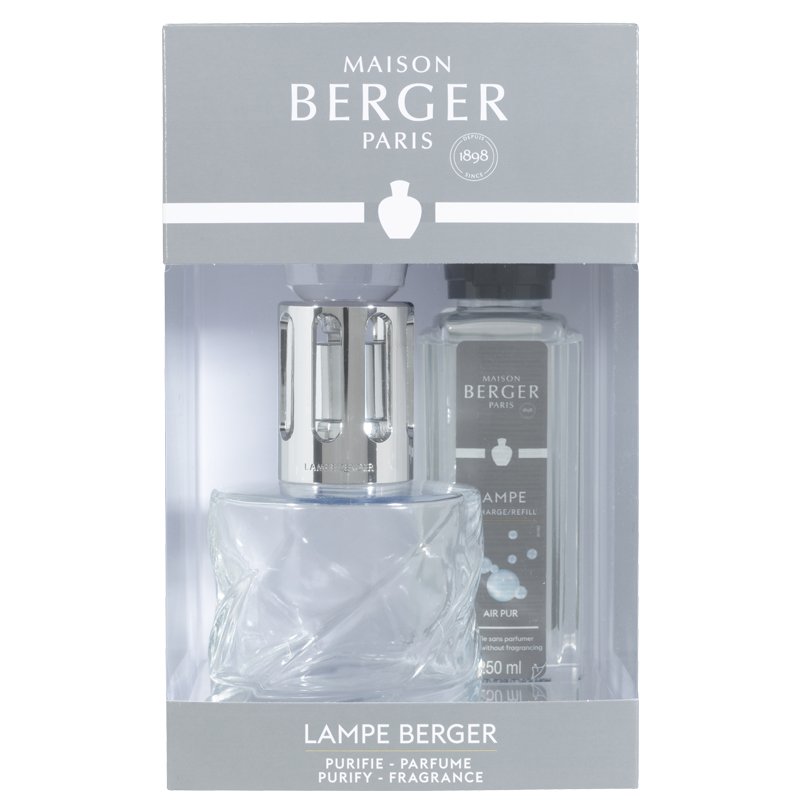 Maison Berger Paris Spirale diffuseur aromatique Flacon de parfum Verre Transparent