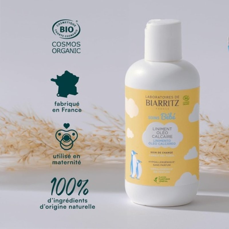 Laboratoires de Biarritz Alga Natis Organic Oil-Limestone Liniment 200ml