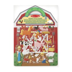 Melissa & Doug - Reusable Puffy Stickers Playset Farm (806034)