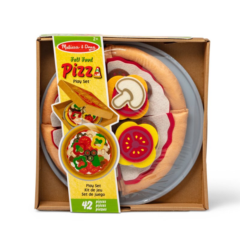 Melissa & Doug - Felt Food Pizza Set (806018)