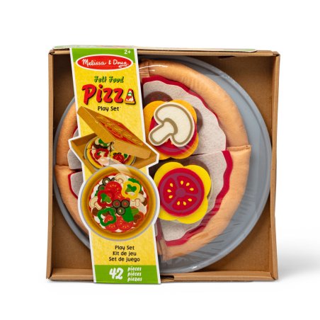 Melissa & Doug - Felt Food Pizza Set (806018)