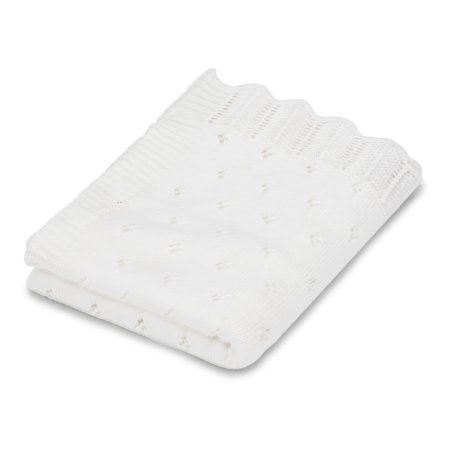 Vanilla Copenhagen - Knitted Blanket - Milk - 70 x 100 cm