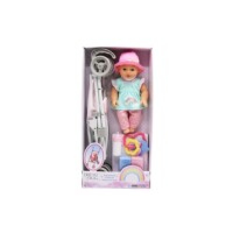 HAPPY FRIEND - Lotta Doll 30cm with Stroller Set