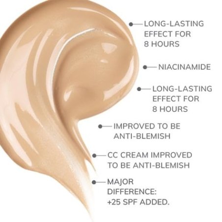 Farmasi CC Color Control Cream Natural and Flawless Finish Enriched Formula