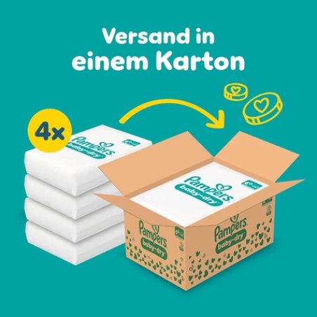 Pampers Baby Dry Size 6 Diapers 144 Count 14kg-19kg Up to 100% Leakage Protection