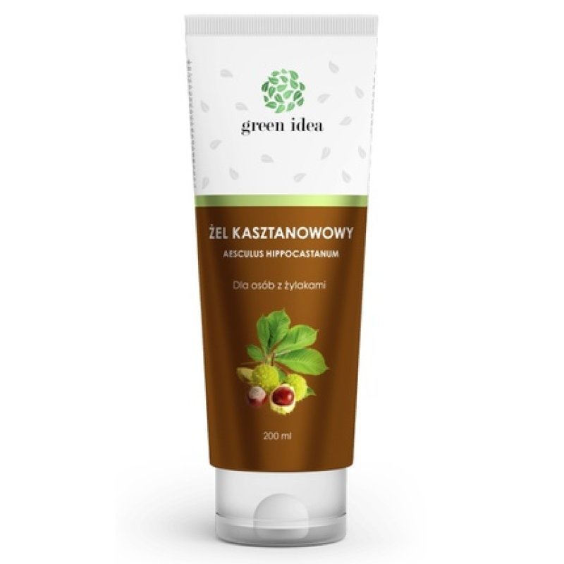 Green Idea Chestnut Gel 200 Ml - A Soothing Gel For Body Care