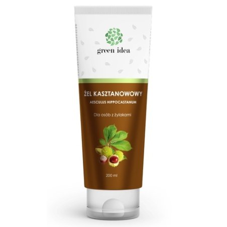 Green Idea Chestnut Gel 200 Ml - A Soothing Gel For Body Care