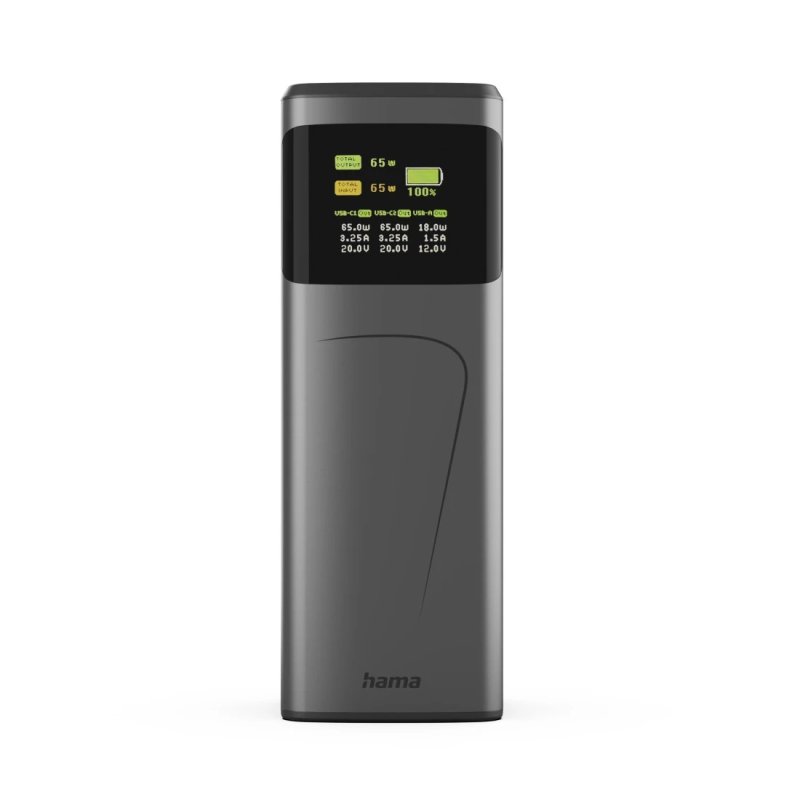Hama High Power Lithium-Ion (Li-Ion) 20000 mAh Gris