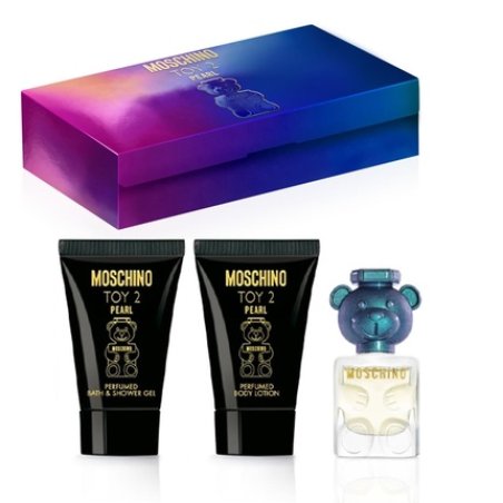 Set Moschino Toy 2 Pearl Edp 5ml Body Lotion 25ml Bath & Shower Gel 25ml