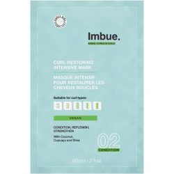 Imbue Curl Mask Sachet Vegan and Curly Girl Compliant 60ml