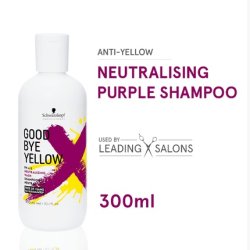 GoodBye Yellow by Schwarzkopf Shampoo 300ml 10.0 Ounce
