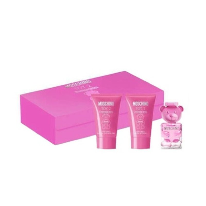 Set Moschino Toy 2 Bubble Gum Edt 5ml Shower Gel 25ml Body Lotion 25ml