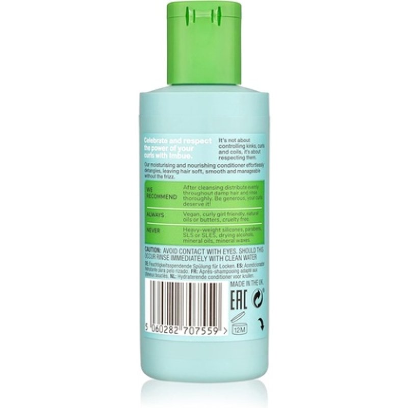 Imbue Curl Respecting Hair Conditioner 100ml - Vegan