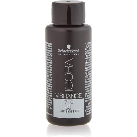 Schwarzkopf Professional Igora Vibrance Tone on Tone Hair Colour 7-0 Medium Blonde 60ml
