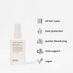 Evo Mister Fantastic Blowout Spray Improves Style Builds Body & Reduces Blow
