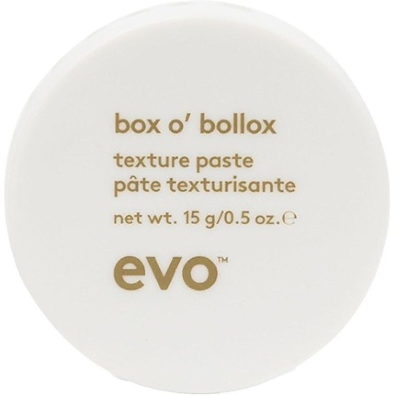 Evo Box O' Bollox Texture Paste Hair Styling Paste - Long-Lasting Hold