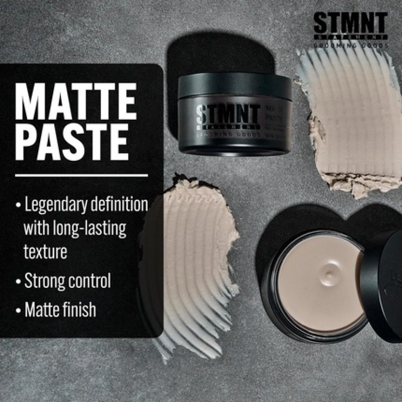 Stmnt Grooming Goods Matte Paste 100ml - Strong Control Non-Greasy Formula