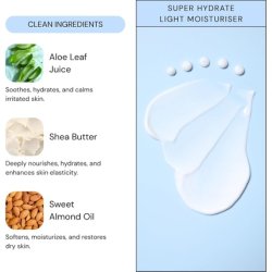 Lav Kids Super Hydrate Light Face Moisturizer with Aloe Vera and Sweet Almond Oil