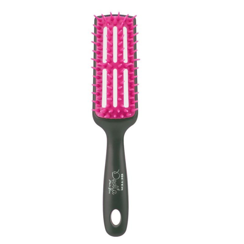 Deslía Hair Flow-Receiving Brush Skeleton Fuchsia