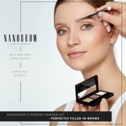 Nanobrow Eyebrow Powder Kit with Highlighter