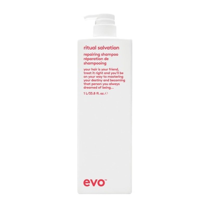 Evo Ritual Salvation Repairing Shampoo 1L - Natural Repairing Shampoo