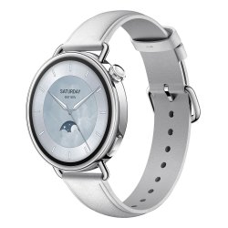 Xiaomi Watch S4 41mm White Leather Strap EU BHR07VUGL