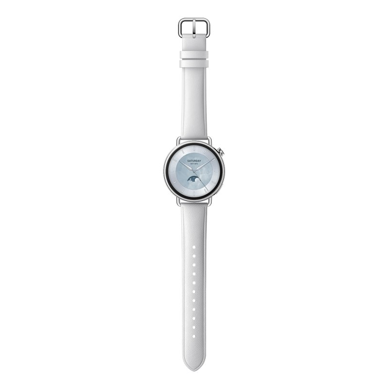 Xiaomi Watch S4 41mm White Leather Strap EU BHR07VUGL