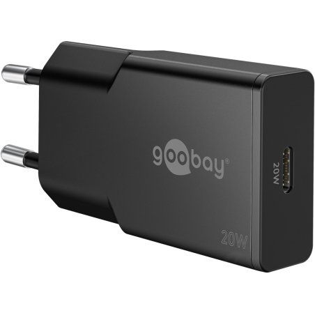 Goobay Slim Universal Black AC Fast charging Indoor