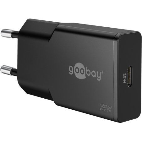 Goobay Slim Universel Noir Secteur Charge rapide Intérieure