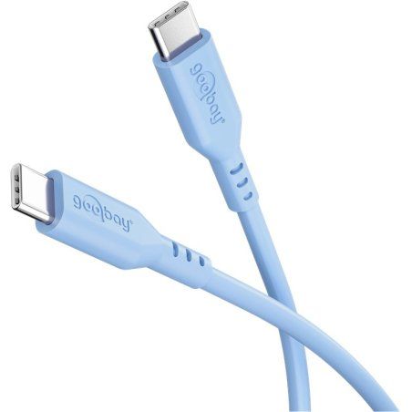 Goobay 77741 USB cable USB 2.0 1.5 m USB C Blue